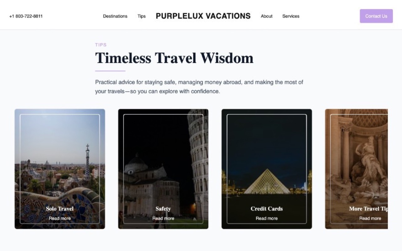 PurpleLux Vacations — travel tips and practical guidance