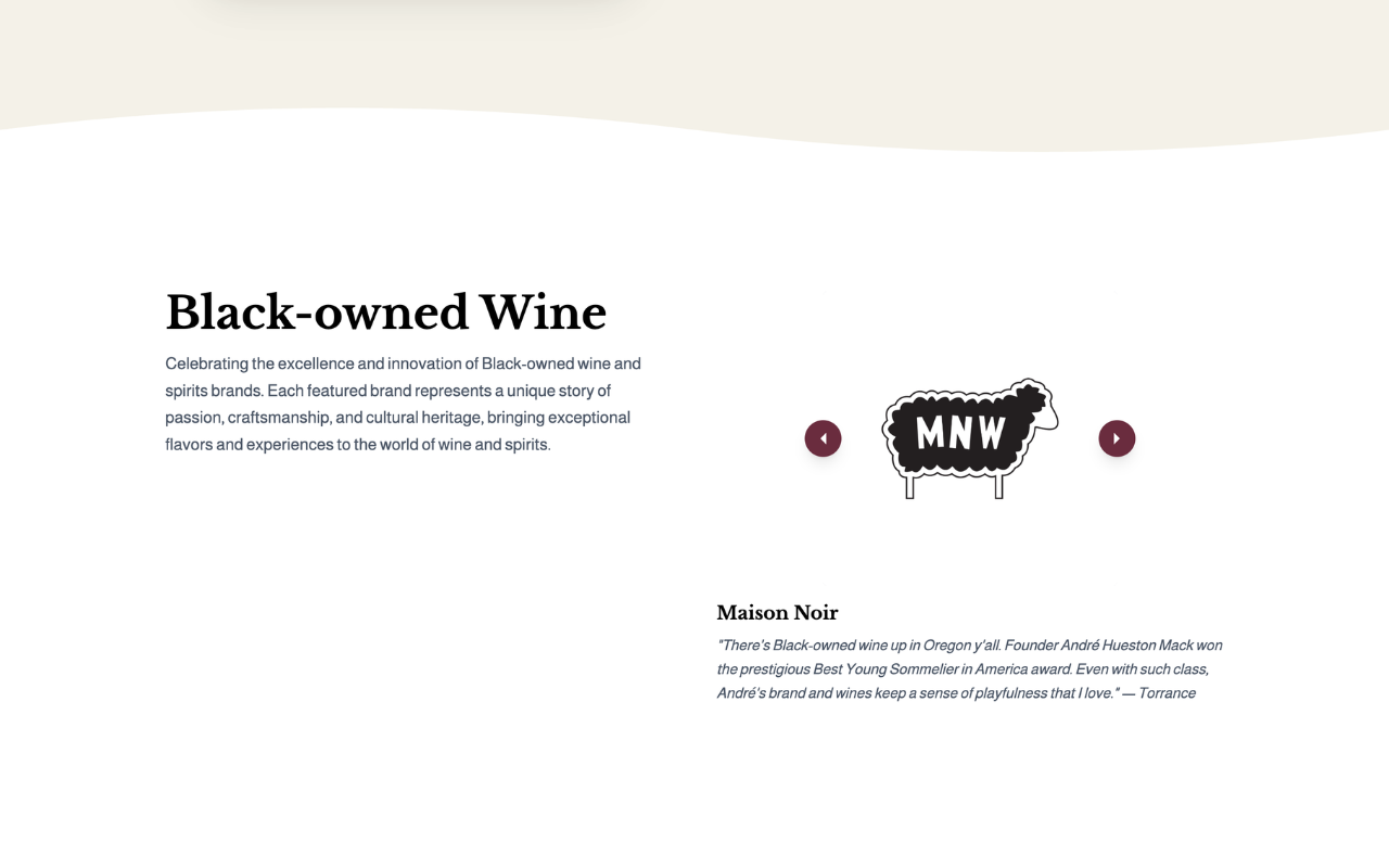 Torrance Winder — Black-owned Wine and featured brands